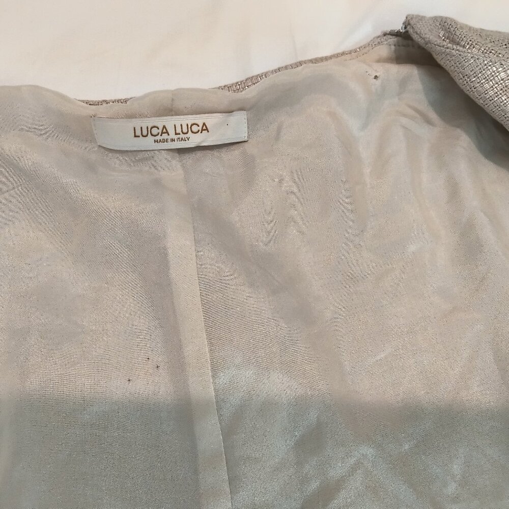 Luca Luca  Silver shimmery top and skirt  Italy size 40 - Picture 11 of 11